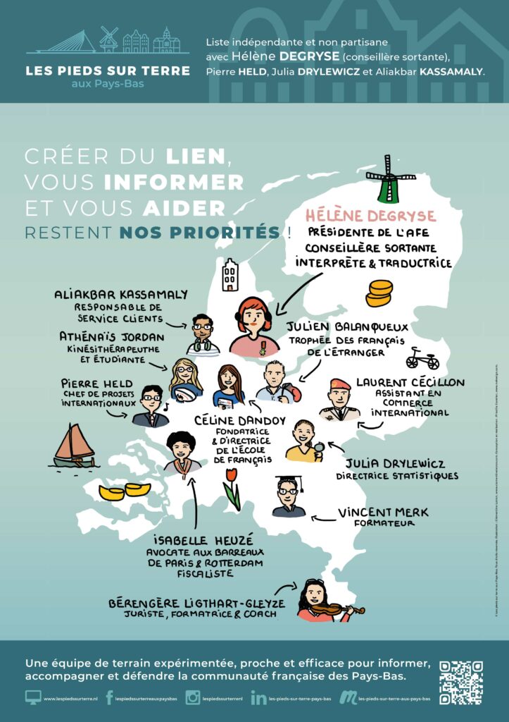 Affiche 2026 Les pieds sur terre