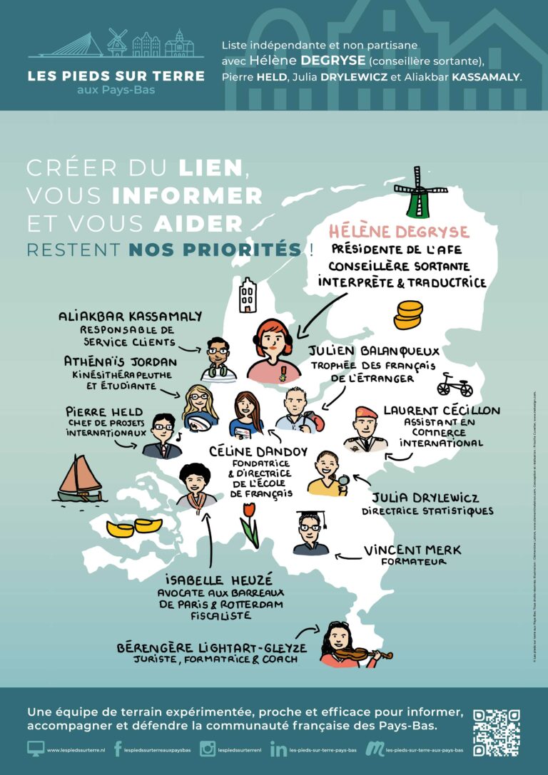 Affiche 2026 Les pieds sur terre