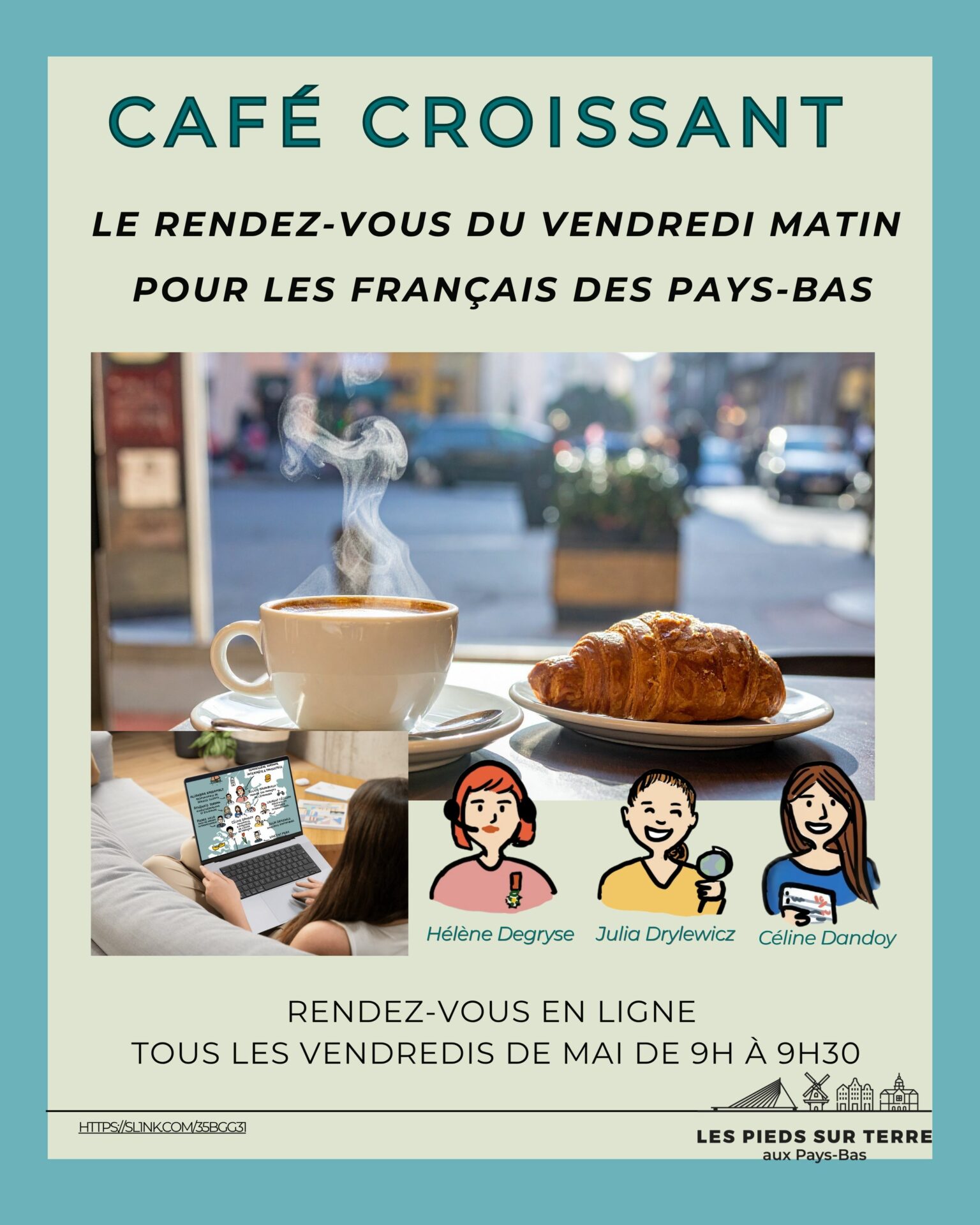 Lire la suite à propos de l’article Café Croissant : le rendez-vous Les Pieds sur Terre qui réveille !